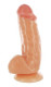 XR Brands Sexflesh Lusty Leo 7.5 Inch Dildo With Suction Cup - Product SKU CNVXR-AC429
