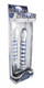 Kama Glass Dildo Clear / Blue by XR Brands - view 2