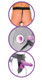 Pipedream Products Fetish Fantasy Series Purple Delight Hollow Strap-On - Product SKU PD1835-12