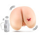5X Vibrating Rear Moaning Ecstasy Masturbator Beige by Blush Novelties - view 3