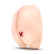 5X Vibrating Rear Moaning Ecstasy Masturbator Beige by Blush Novelties - view 4