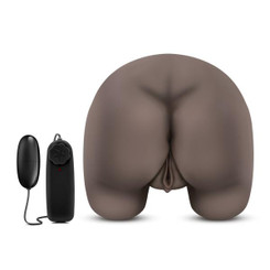 Hot Chocolate Luscious Tiana Vibrating Life Size Anal Brown by Blush Novelties