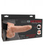 Fetish Fantasy 6 In Hollow Rechargeable Strap-on Remote Flesh by Pipedream Products