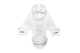 Zoro Knight 6.0 Hollow Strap On Clear by Perfect Fit Brand - Product SKU PERZR10C