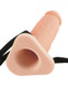 Pipedream 8 Inches Silicone Hollow Extension Beige - Product SKU PD412721