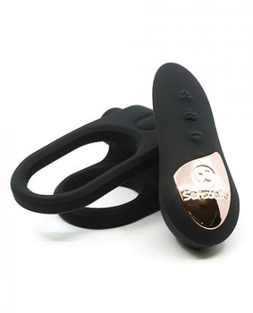 Sensuelle Remote Control XLR8 Turbo Boost Bullet Ring Black by Novel Creations Toys