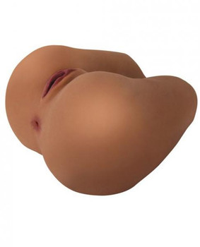 Mistress Karla Vibrating Butt Missionary Latte Stroker by Curve Novelties