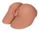 Mistress Mia Backdoor Butt Latte Tan Perfect Stroker by Curve Toys
