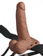Fetish Fantasy 6 In Hollow Rechargeable Strap-on Tan by Pipedream Products - view 2