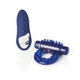 Sensuelle Remote Control Rechageable Bullet Ring Blue by Novel Creations Toys
