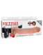 Fetish Fantasy 11 inches Vibrating Hollow Strap On Beige by Pipedream Products - view 2