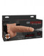 Fetish Fantasy 7.5 inches Hollow Fluid-compatible Strap On with Balls Beige by Pipedream Products - view 2