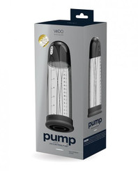 Vedo Pump Rechargeable Vacuum Penis Black