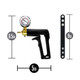 Blush Novelties Performance Gauge Pump Trigger W/ Silicone Tubing & Pressure Gauge - Product SKU BN09401