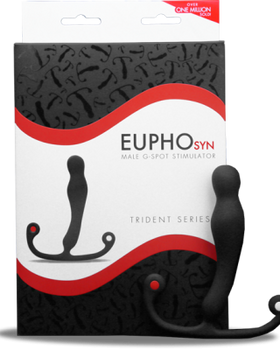 Aneros Eupho Syn Trident Black Male Sex Toy
