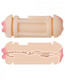 Evolved Novelties Adams Turbo Dual Stroker Mouth, Vagina Beige - Product SKU ENAEWF27282