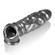 Butch Penis sleeve with Adjustable Fit Steel Silver by Blue Ox Designs - view 3
