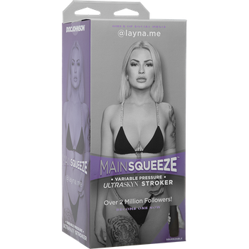Main Squeeze Girls Of Social Media @layna.me Vagina Vanilla by Doc Johnson