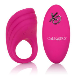 Silicone Remote Rechargeable Pleasure Ring Pink Mens Sex Toys