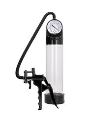 Pumped Elite Pump Advanced PSI Gauge Transparent Clear by Shots Toys