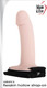 Adams Flexskin Hollow Strap On Penis Extension by Evolved Novelties - Product SKU ENAEWF35582