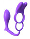Fantasy C-Ringz Ass-Gasm Vibrating Rabbit Purple Men Sex Toys