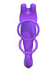 Pipedream Fantasy C-Ringz Ass-Gasm Vibrating Rabbit Purple - Product SKU PD580312