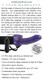 Universal Hollow Strap On Vibrating Purple by Evolved Novelties - Product SKU ENAEWF10112