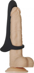 Zero Tolerance Penis Armor Black Vibrating Ring by Evolved Novelties