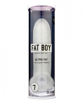 Perfect Fit Fat Boy Original Ultra Fat 7.0 Clear Sheath Male Sex Toys