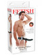 Fetish Fantasy 8 inches Vibrating Hollow Strap On Black by Pipedream Products - view 2