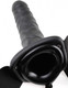 Pipedream Fetish Fantasy 8 inches Vibrating Hollow Strap On Black - Product SKU PD336123