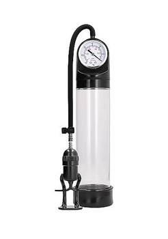 Deluxe Pump With Advanced PSI Gauge Clear Best Sex Toy For Men