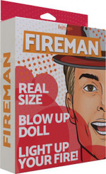 Fireman Inflatable Love Doll by Hott Products