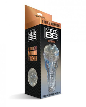 Mstr B8 In The Clear Mouth Stroker Male Sex Toy