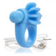 Screaming O Charged Skooch Ring Blue Vibrating Cock Ring - Product SKU SCRASKBU101
