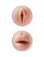 Pipedream Tight Grip Pussy/Mouth Masturbator Beige - Product SKU PDRD28119