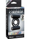Fantasy C-Ringz Extreme Double Trouble Black Ring by Pipedream - Product SKU PD592523