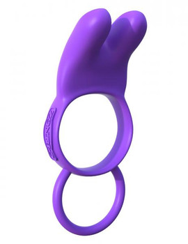 Fantasy C-Ringz Twin Teazer Rabbit Ring Purple Sex Toys For Men