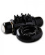 Sensuelle Bullet Ring Erection Ring 7 Function Black by Novel Creations Toys