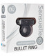 Sensuelle Bullet Ring Erection Ring 7 Function Black by Novel Creations Toys - view 2