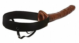 10 inches Chocolate Dream Hollow Strap-On