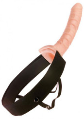 Fetish Fantasy 10 inches Hollow Strap On Beige by Pipedream Products