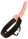 Fetish Fantasy 10 inches Hollow Strap On Beige by Pipedream Products