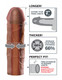 Pipedream Mega 2 Inch Extension - Brown - Product SKU PD411429