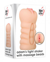 Adam & Eve Adams Tight Stroker W/ Massage Beads Male Sex Toy