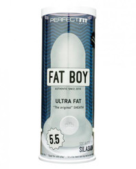 Perfect Fit Fat Boy Original Ultra Fat 5.5 Clear Sleeve Sex Toys For Men