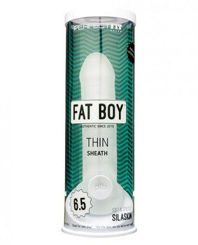 Perfect Fit Fat Boy Thin 6.5 inches Sheath Clear by Perfect Fit Brand