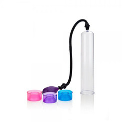 Big Mans Pump 12 inches Clear by Cal Exotics