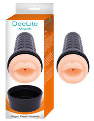 Dee Lite Mouth Magic Flesh Material Beige Male Sex Toys